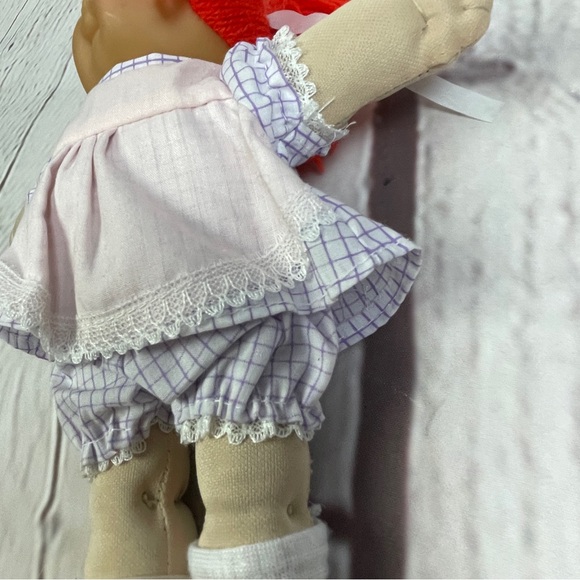 CABBAGE PATCH 8 inch vintage doll with red hair and brown eyes - Picture 3 of 6